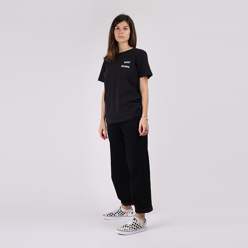 Женская футболка Vans x MoMA Boyfriend Tee (VA4SBZ1PJ)  - цена, описание, фото 6
